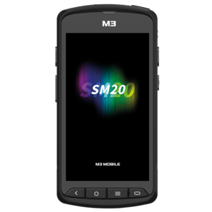 M3 MOBILE Mobile SM20x 2D SF USB BT 5.1 WLAN 4G NFC GPS Disp. GMS RB schwarz - Datenerfassungsgerät