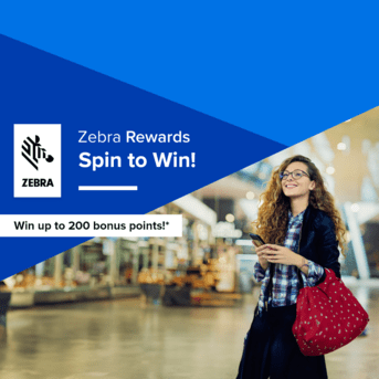 Special Promotion Zebra Spin to Win