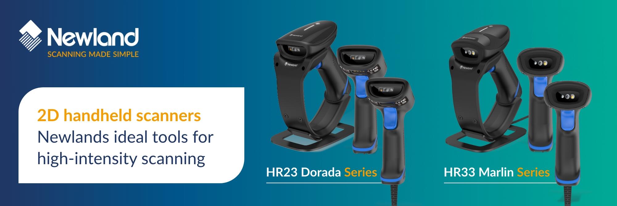 2D handheld scanners Newlands ideal tools for  high-intensity scanning