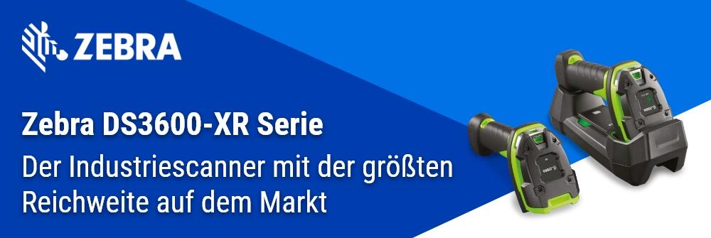 Zebra DS3600-XR Serie - Der Industriescanner mit der größten Reichweite auf dem Markt